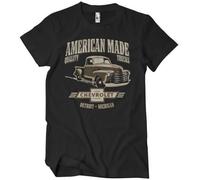 Chevrolet Officially Licensed American Made Quality Trucks Mens T-Shirt (Black), Medium