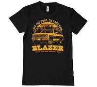 Chevrolet Officially Licensed Chevy Blazer Off The Road Mens T-Shirt (Black), Small