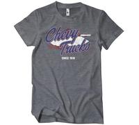 Chevrolet Officially Licensed Chevy Trucks Since 1918 Mens T-Shirt (Dark-Heather), Medium