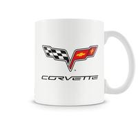 Chevrolet Officially Licensed Corvette C6 Coffee Mug (White)