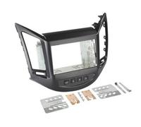 Chevrolet Orlando KL1YN Double-DIN Radio Bezel Dash Mount ACV Black Matt