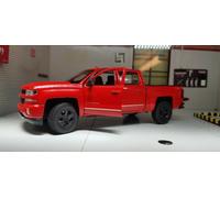 Chevrolet Silverado 2017 LT-Z71 1500 Red Diecast 1:27 1:24 Scale Model Car New