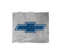 Chevrolet Simple Vintage Bowtie Silky Touch Super Soft Throw Blanket 152 X 127 cm Chevrolet White One Size