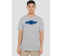 Chevrolet Simple Vintage Bowtie T-Shirt, Athletic Heather in Grey | Size: 2XL Chevrolet Grey 2XL