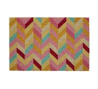 Chevron Doormat Anti-slip Sustainable Coconut Coir