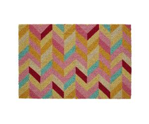 Chevron Doormat Anti-slip Sustainable Coconut Coir