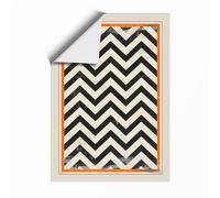 Chevron Rhythm Geometric Unframed Wall Art Print A3 (42×29.7cm), Wall Decor for Living Room, Bedroom, Office & Home, Art Gift