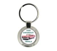 Chevy, 1958 Chevrolet Impala Car Key Ring