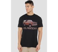 Chevy Blazer Retro T Shirt, Black Other Black S