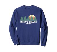 Chevy Chase MD Vintage Throwback Tee Retro 70s Design Sweatshirt