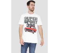 Chevy Chevrolet Chevelle Ss T Shirt, White Other White XL