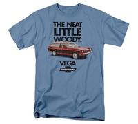 Chevy Chevrolet Vega The Neat Little Woody Unisex T Shirt, Carolina Blue, 3XL