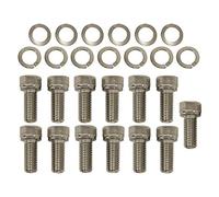 CHEVY/GM TURBO TH-350/TH-400 TRANSMISSION PAN BOLT KIT (13 PCS) - ZINC