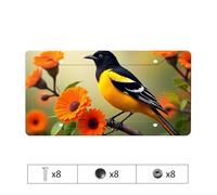 Chevy License Plate Frame Orchid In Bloom: A Vibrant Floral Display License Plate Mercedes Benz License Plate Frame Dodgers License