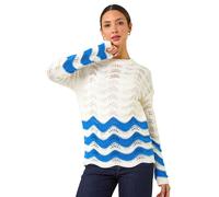 Chevy Pointelle Knit Jumper Roman Ivory 10