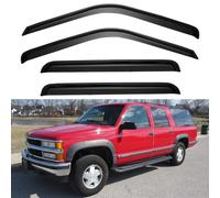 Chevy Tahoe/GMC Yukon 1995-2000 Rain Guard Wind Deflectors for 92-00 C/K1500/2500/3500 Suburban, 99-00 Cadillac Escalade/Yukon Denali Double Cab