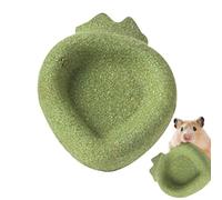 Chew Bowls for Rabbits | Teething Toys Edible Food Dish | Natural Small Animal Chewing Game, Hamster Toys Bowl Food Container, Pet Supplies