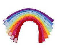 Chew Necklace for Sensory Kids, 8 Pack Terry Cloth Teething Chewy Necklaces for Boys Girls to Chewing, Absorbent Fabric Bands Sensory Products for Chewers with Autism, ADHD, SPD, fidgeting, Anxiety
