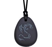 Chew Necklace, Sensory Chew Necklace Bundle for Kids with Teething, ADHD, Autism, Biting Needs, Oral Motor Chewy Teether, Silicone Necklace Made from Food Grade Silicone Safety, for Boys&Girls