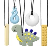 Chew Necklaces for Sensory Kids, Chew Necklaces for Sensory Children Boys Girls, Oral Motor Therapy Sensory Toys