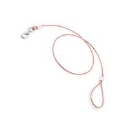 Chew Proof Dog Leash Steel Wire Training Lead 120cm Red