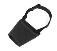 Chew Resistant Pet Muzzle Breathable Fabric Noise Reduction Design Dog Muzzle For Apartment Living Outdoor Activity Use Dog Mouth Protections For Barking Control