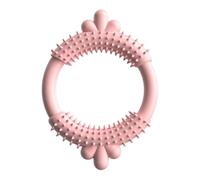 Chew Rings Chew Strong Rubber Ring Heavy Duty Tough Puppy Teether Duraable Training For Medium Breed Large Aggressive Chewers Outdoor Play (One Size)