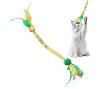Chew Ropes for Cats - Stretchy Cat Chewing Rope, Natural Catnip Scent, Bell Attached Play Cord, Attractive Pet Toy for Exercise, Teeth Brushing, Mental Stimulation |