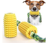 Dog Chew Toys, Puppy Toothbrush Clean Teeth Interactive Corn Toys, Dog Toys Aggressive Chewers Meduium Large Breed
