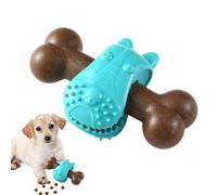 Chew Toy for Dogs, Bone - Puzzle Feeder for Aggressive Chewers, Mental Stimulation | PP Children's Diseases Food Training - Relieve Boredom Indoor and Outdoor - Bl