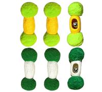 Chew Toy for Indoor Cats Bite-Resistant Built-In Bells Gadget