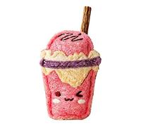 Chew Toy for Kittens, Funny Loofah Companion in Milk Tea Cup Shape - Teething Toy for Kittens when Teething - for Your Cat Play, Relieve Boredom, Enrichment, for St
