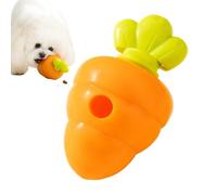 Chew Toy for Puppies, Food Toy as a Slow Down - Carrot-Shaped Interactive Accessory for Fetch Training Playtime Indoor Entertainment Care