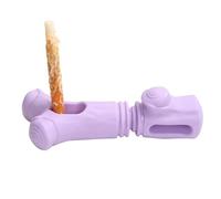 Chew Toy Holder, Bully Stick Container, 3.43 Inches Puppy Treat Storage with Lightweight Build, Food Holder, Pet Accessory with Easy Use, Dog Tool for Travel and Apartment