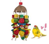 Chew Toy - Multifunctional and Wear-Resistant Bird Nibble Toy for African - for Various Bird Species such as Macaws, Sparrows, Parakeets, Wedge Tail Parakeets