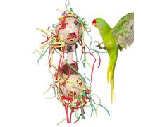 - Chew Toy, Parakeet Bird Toy, Bird Cage Food Pendant Toy - Safe and Healthy Chew Toy for Budgies, Turtle Doves, Medium Size, Parakeets and Cockatiels