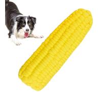 Chew Toys - Corn Shaped Bite Resistant Squeaky Stick | Latex Bite Resistant Chew Toy - for Aggressive Chewers Small Medium Large Sized Cat Puppy Teeth Cleaning