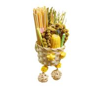 Chew Toys for Birds Decorative Chew and Shred Games | Bird Cage Accessories For Outdoor Indoor Patio Hammock Window Yard Balcony Garden