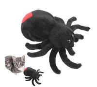 Chew Toys For Cats,Cute Simulated Spider Pet Teeth Toy - Soft Stuffed Cat Toys, 26x21cm/10.24x8.27 Inches Cat Kicking Toys For All Breeds Of Cats