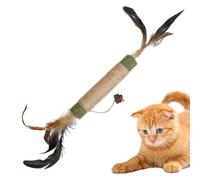 Chew Toys for Cats - Sisal Chew Stick for Puppy, Interactive Catnip Toy, Cat Teeth Cleaner, Relaxation, Furniture Protection, Mental Stimulation, Indoor