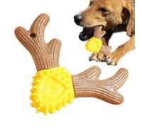 Chew Toys for Dogs | Antler Shape Squeaky Interactive Dog Squeak Toys | Toys for Teeth Cleaning, Dog Enrichment Toys for Medium, And Large Dogs