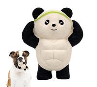 Chew Toys for Dogs | Chew Toys Latex Funny Squeaky Toys,Soft Interactive Panda Pet Supplies Dog Toys for Pets & Large Dogs