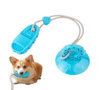 Chew Toys for Dogs - Teething Suction Cup for Play Training | ABS with Rope Length 25cm, Strong Grip Cup 9.5cm, Indoor Outdoor Stimulation, Aggressive Chewer Support, Cat Kitten Breed Fun