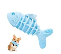 Chew Toys for Dogs, Teething Toy for Puppies in Fish Shape | Interactive Silicone Chew Toy for Daily Use in the Home Garden and Travel