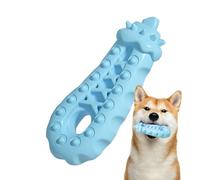 Chew Toys for Puppies 0-6 Months, Chew Toys for Small Dogs, Eggplant Shape, Anti-Boredom Education Indoor Outdoor Crate Transport