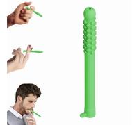 Chewable Breathers Stick with Essential Oil,Chewable Essential Oil Breath Stick for Aromatherapy on The Go,Chewable Puffer for Focus & Clear Respiratory Function,Aid to Stop Smoking (Green-1pc)