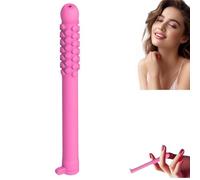 Chewable Breathers Stick with Essential Oil,Chewable Essential Oil Breath Stick for Aromatherapy on The Go,Portable Aromatherapy for Focus & Respiratory Support,Small and Lightweight,Pink