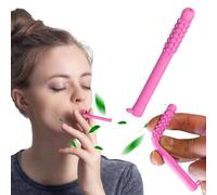 Chewable Essential Oil Breath Stick Essential Oil Breathertk Chewable Breathers Quit Vaping Natural Focusing for Aromatherapy on The Go Natural Focus&Clear Respiratory Function,Aid to Stop Smoking