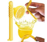 Chewable Essential Oil Breath Stick for Stress Relief & Focus | Reusable Silicone Chewable Breather & Stop Va-Ping Aids | Natural Aromatherapy for Study, Work & Mindfulness-Lemon