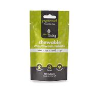 Chewable Mouthwash Tablets 125 Tablet Pouch Options: Fluoride-Free, Size: 125 Tablets